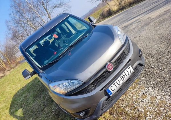 Fiat Doblo cena 39997 przebieg: 218622, rok produkcji 2016 z Tuchola małe 436